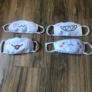 Anime mouth masks
